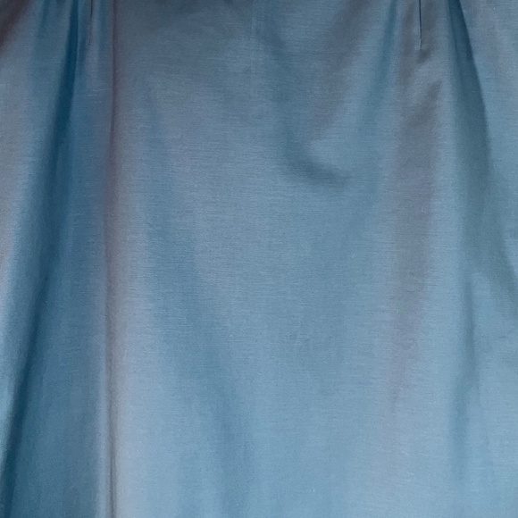 NEW Jones New York Cotton Faille Skirt Slate Blue - Picture 8 of 11